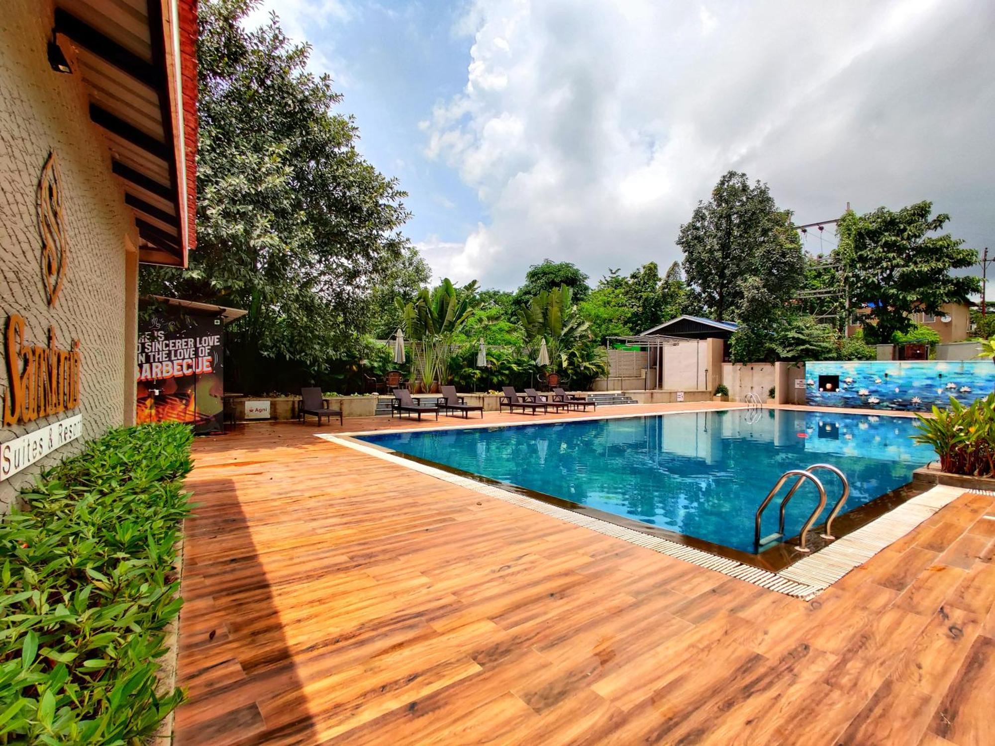 Pushpam Sanskruti Resort Karjat - A Pure Veg Resort Dhamni Екстер'єр фото